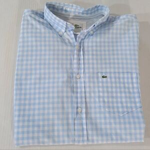 Lacoste Classic Fit Gingham Long Sleeve Shirt